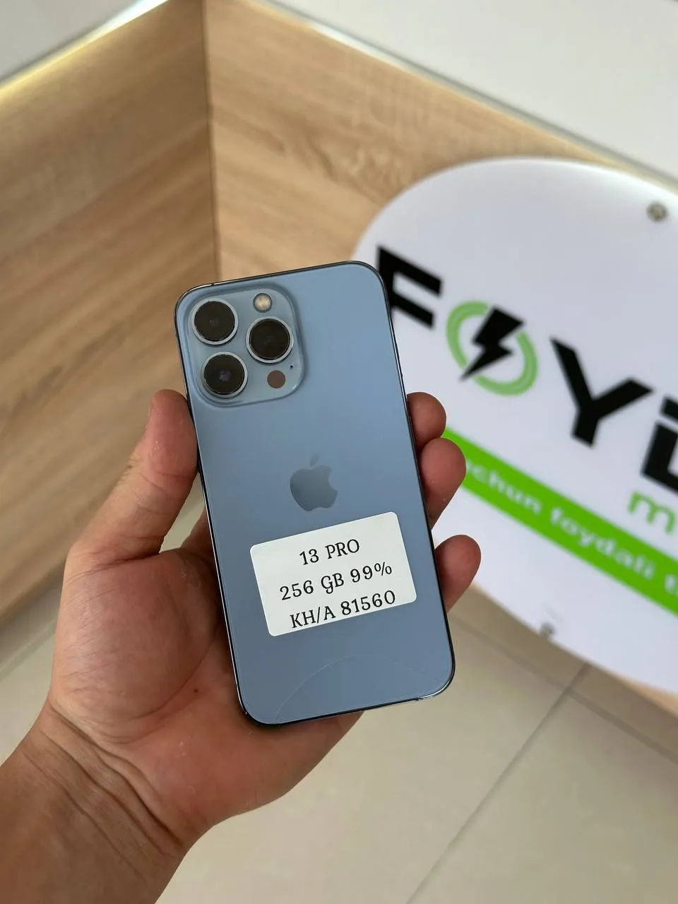 IPhone 13 Pro — 256 GB — Ko'k