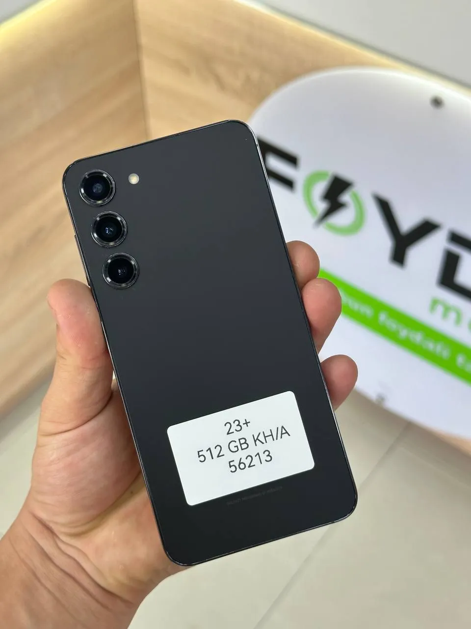 Samsung S23+ — 512 GB — Чёрный
