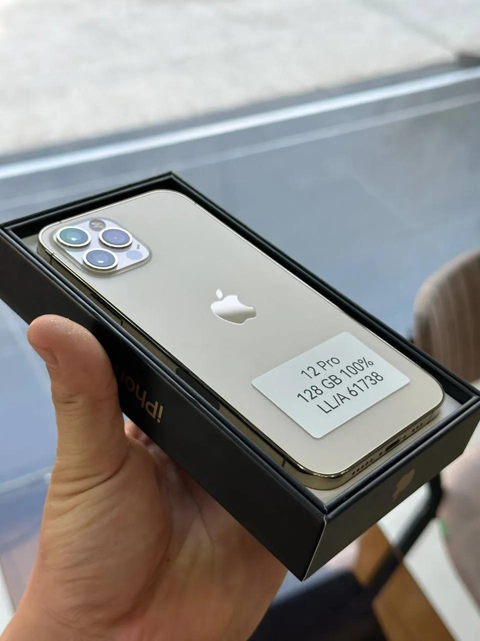 IPhone 12 Pro — 128 GB — Oltin